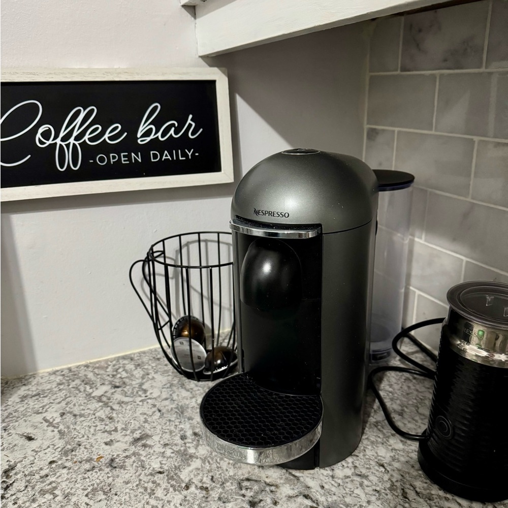 Nespresso Black Coffee Machine
